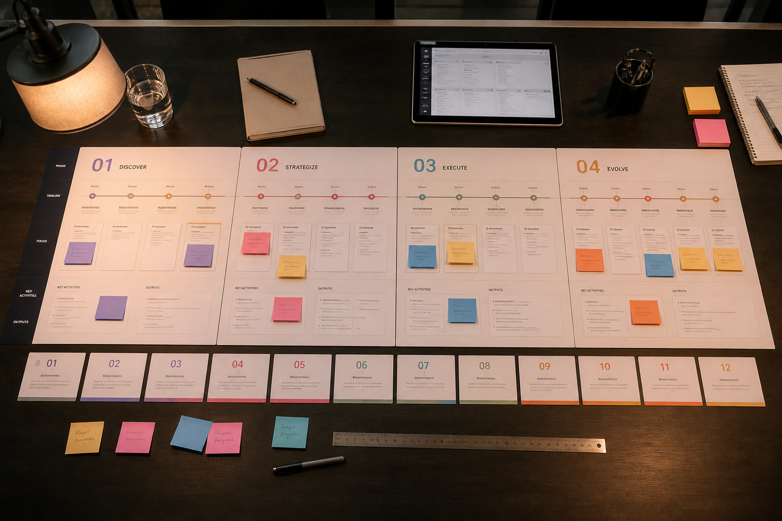 Interfaces for updating existing products and operations